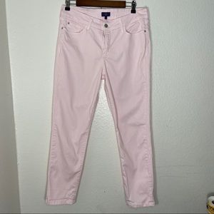 NYDJ Clarissa fitted ankle jean in barely pink